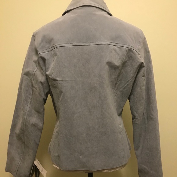 Michael Michelle Suede Leather Jacket - Picture 2 of 8